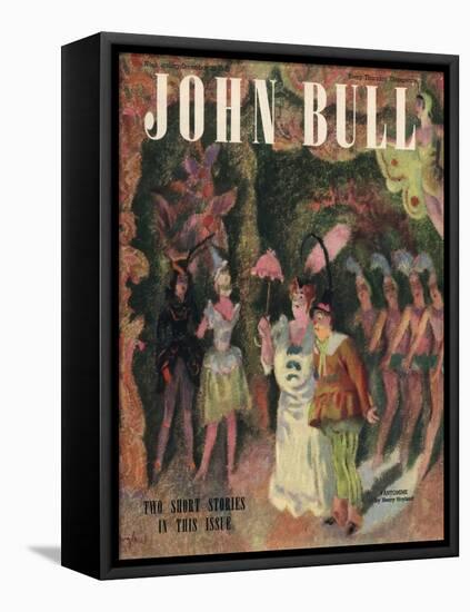 Front Cover of 'John Bull', December 1946-null-Framed Stretched Canvas