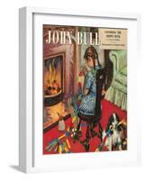 Front Cover of 'John Bull', December 1948-null-Framed Giclee Print