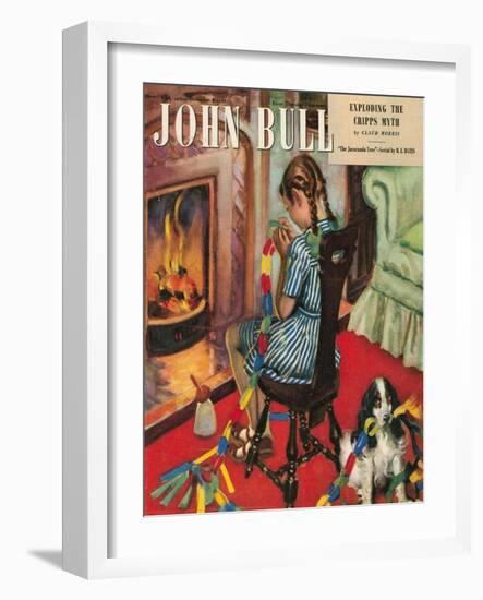 Front Cover of 'John Bull', December 1948-null-Framed Giclee Print