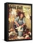 Front Cover of 'John Bull', December 1949-null-Framed Stretched Canvas