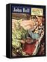 Front Cover of 'John Bull', December 1950-null-Framed Stretched Canvas