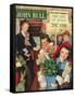 Front Cover of 'John Bull', December 1954-null-Framed Stretched Canvas