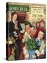 Front Cover of 'John Bull', December 1954-null-Stretched Canvas