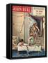 Front Cover of 'John Bull', December 1955-null-Framed Stretched Canvas