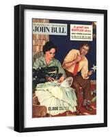 Front Cover of 'John Bull', December 1956-null-Framed Giclee Print