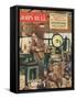Front Cover of 'John Bull', December 1956-null-Framed Stretched Canvas