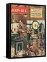 Front Cover of 'John Bull', December 1956-null-Framed Stretched Canvas