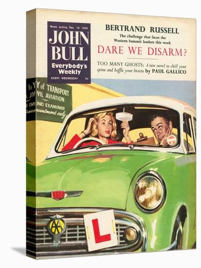 Front Cover of 'John Bull', December 1959-null-Stretched Canvas