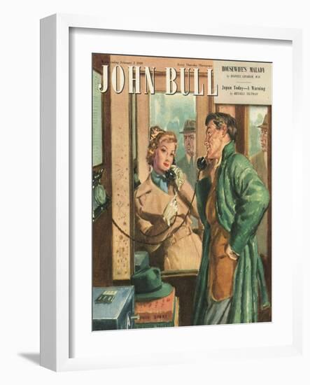 Front Cover of 'John Bull', February 1949-null-Framed Giclee Print