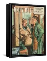 Front Cover of 'John Bull', February 1949-null-Framed Stretched Canvas