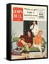 Front Cover of 'John Bull', February 1950-null-Framed Stretched Canvas