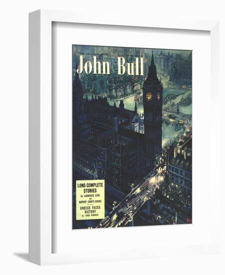 Front Cover of 'John Bull', February 1950-null-Framed Giclee Print