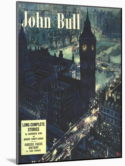 Front Cover of 'John Bull', February 1950-null-Mounted Giclee Print