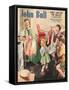 Front Cover of 'John Bull', February 1950-null-Framed Stretched Canvas