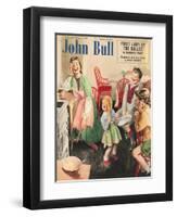 Front Cover of 'John Bull', February 1950-null-Framed Giclee Print