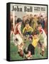 Front Cover of 'John Bull', February 1950-null-Framed Stretched Canvas