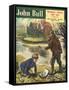 Front Cover of 'John Bull', February 1951-null-Framed Stretched Canvas