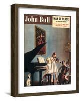 Front Cover of 'John Bull', February 1951-null-Framed Giclee Print