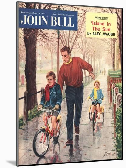 Front Cover of 'John Bull', February 1956-null-Mounted Giclee Print