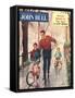 Front Cover of 'John Bull', February 1956-null-Framed Stretched Canvas