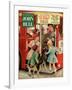 Front Cover of 'John Bull', February 1957-null-Framed Giclee Print