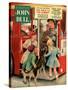 Front Cover of 'John Bull', February 1957-null-Stretched Canvas