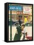 Front Cover of 'John Bull', February 1958-null-Framed Stretched Canvas