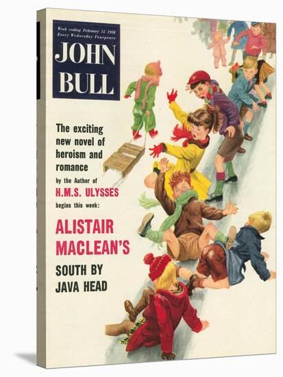 Front Cover of 'John Bull', February 1958-null-Stretched Canvas