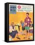 Front Cover of 'John Bull', February 1959-null-Framed Stretched Canvas