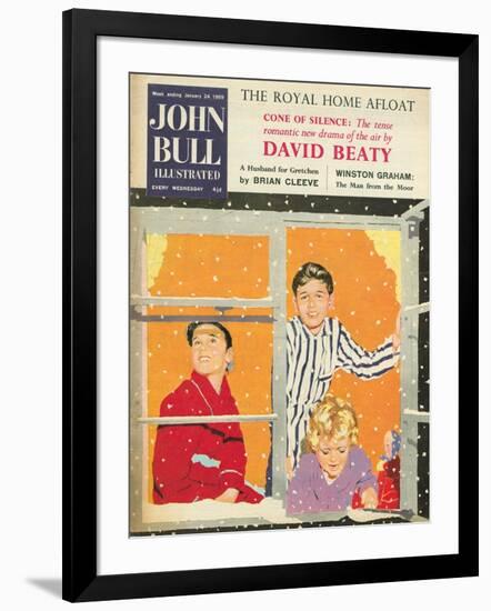 Front Cover of 'John Bull', February 1959-null-Framed Giclee Print