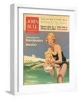 Front Cover of 'John Bull', February 1959-null-Framed Giclee Print