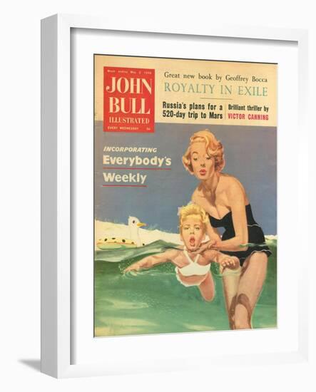 Front Cover of 'John Bull', February 1959-null-Framed Giclee Print