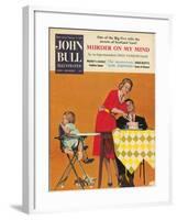 Front Cover of 'John Bull', February 1959-null-Framed Giclee Print