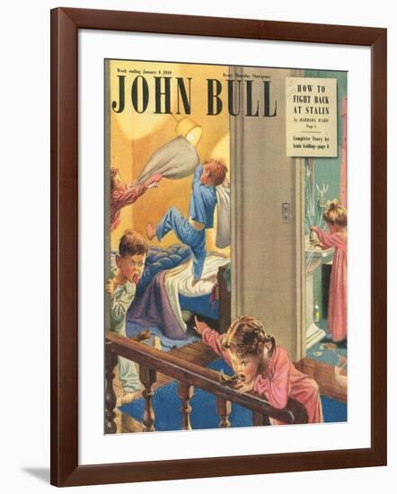 Front Cover of 'John Bull', January 1949-null-Framed Giclee Print