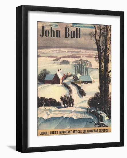 Front Cover of 'John Bull', January 1950-null-Framed Giclee Print