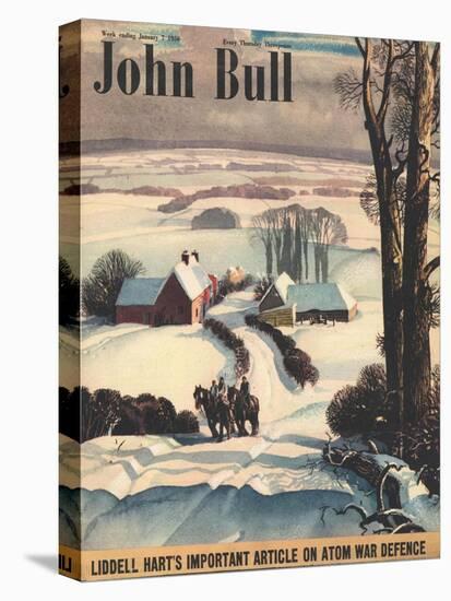 Front Cover of 'John Bull', January 1950-null-Stretched Canvas