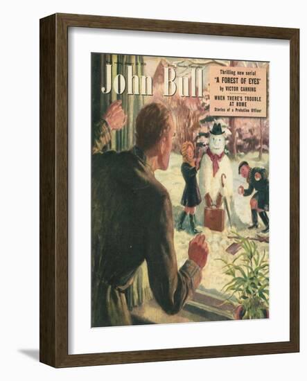 Front Cover of 'John Bull', January 1950-null-Framed Giclee Print