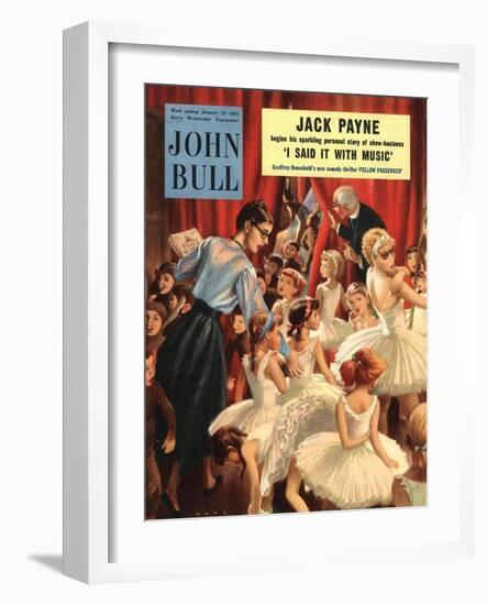 Front Cover of 'John Bull', January 1953-null-Framed Giclee Print