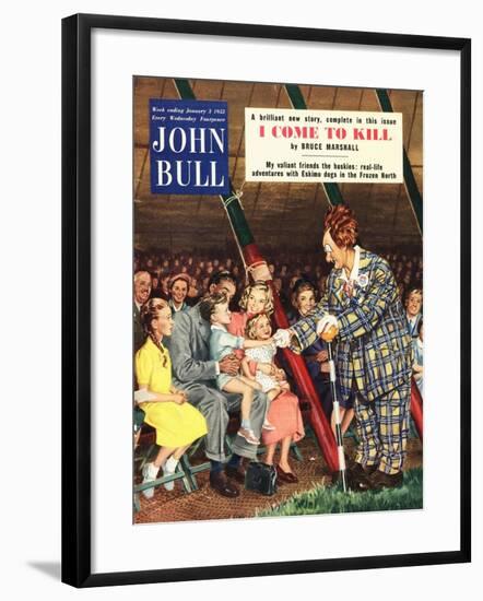 Front Cover of 'John Bull', January 1953-null-Framed Giclee Print