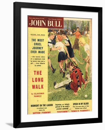 Front Cover of 'John Bull', January 1956-null-Framed Giclee Print