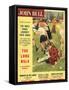 Front Cover of 'John Bull', January 1956-null-Framed Stretched Canvas