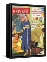 Front Cover of 'John Bull', January 1958-null-Framed Stretched Canvas