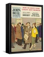 Front Cover of 'John Bull', January 1959-null-Framed Stretched Canvas