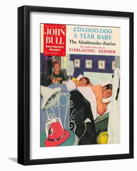 Front Cover of 'John Bull', January 1960-null-Framed Giclee Print