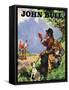 Front Cover of 'John Bull', July 1946-null-Framed Stretched Canvas