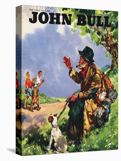 Front Cover of 'John Bull', July 1946-null-Stretched Canvas