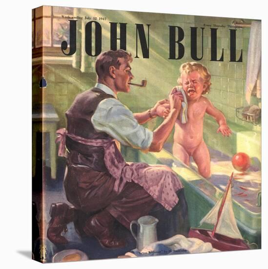 Front Cover of 'John Bull', July 1947-null-Stretched Canvas