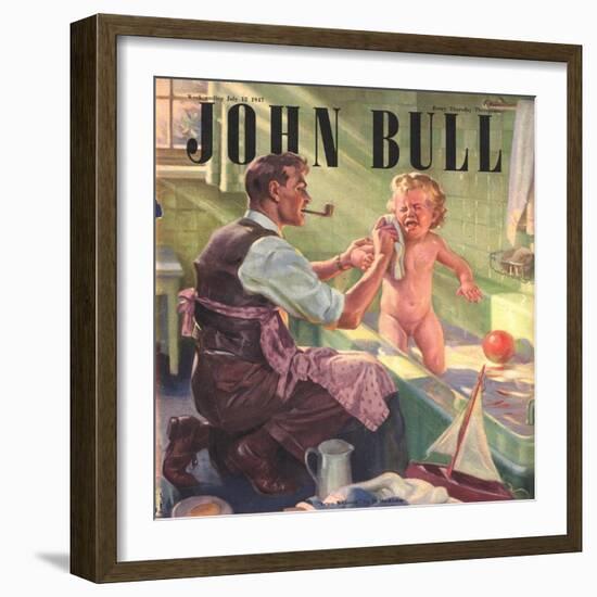 Front Cover of 'John Bull', July 1947-null-Framed Giclee Print