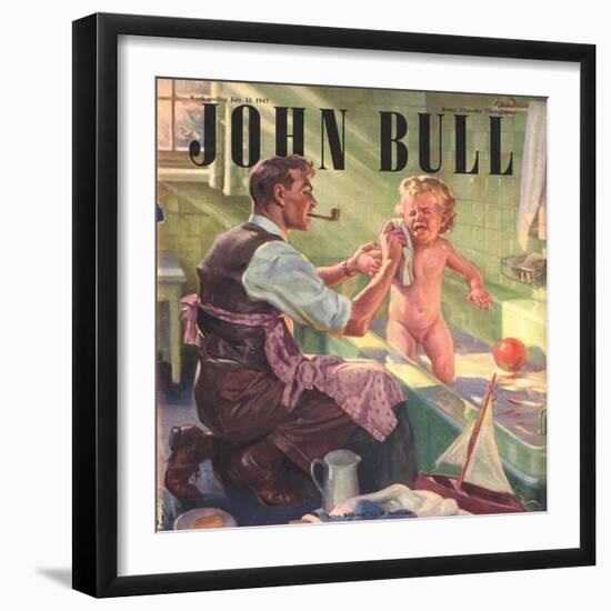 Front Cover of 'John Bull', July 1947-null-Framed Giclee Print