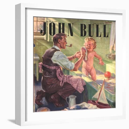 Front Cover of 'John Bull', July 1947-null-Framed Giclee Print